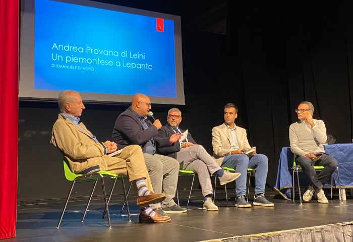 Presentazione libro ANDREA PROVANA DI LEINÌ UN PIEMONTESE A LEPANTO